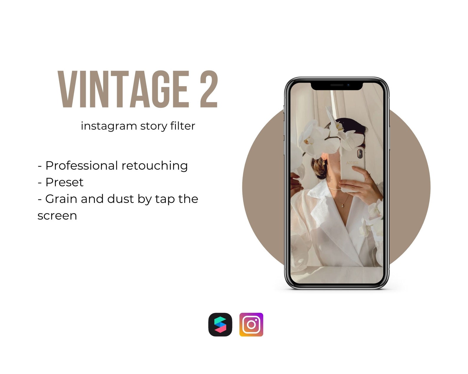 Instagram Story Filter Vintage 2 Spark ar file | Etsy