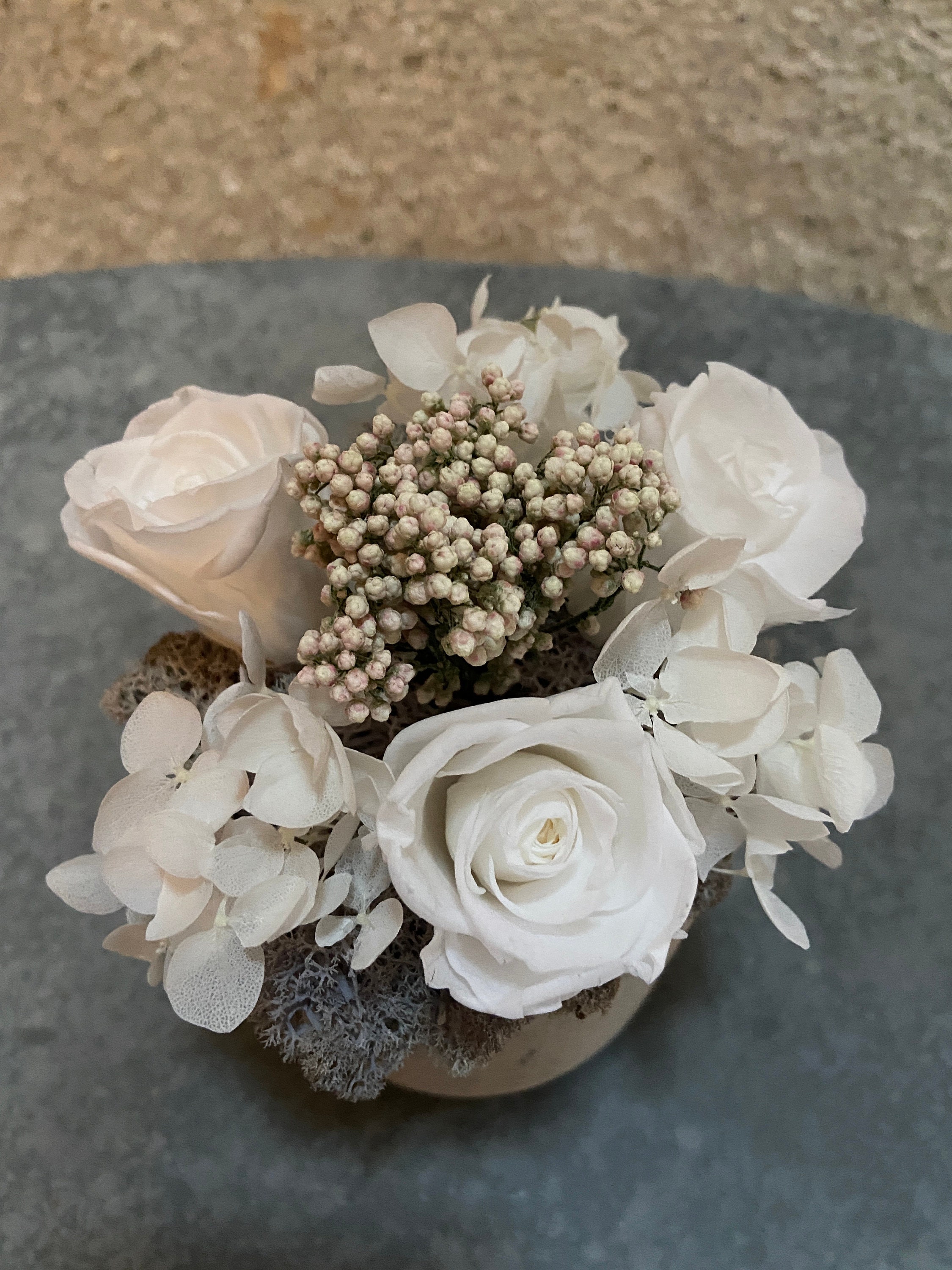 Fleurs Stabilisées La Bulle Blanche