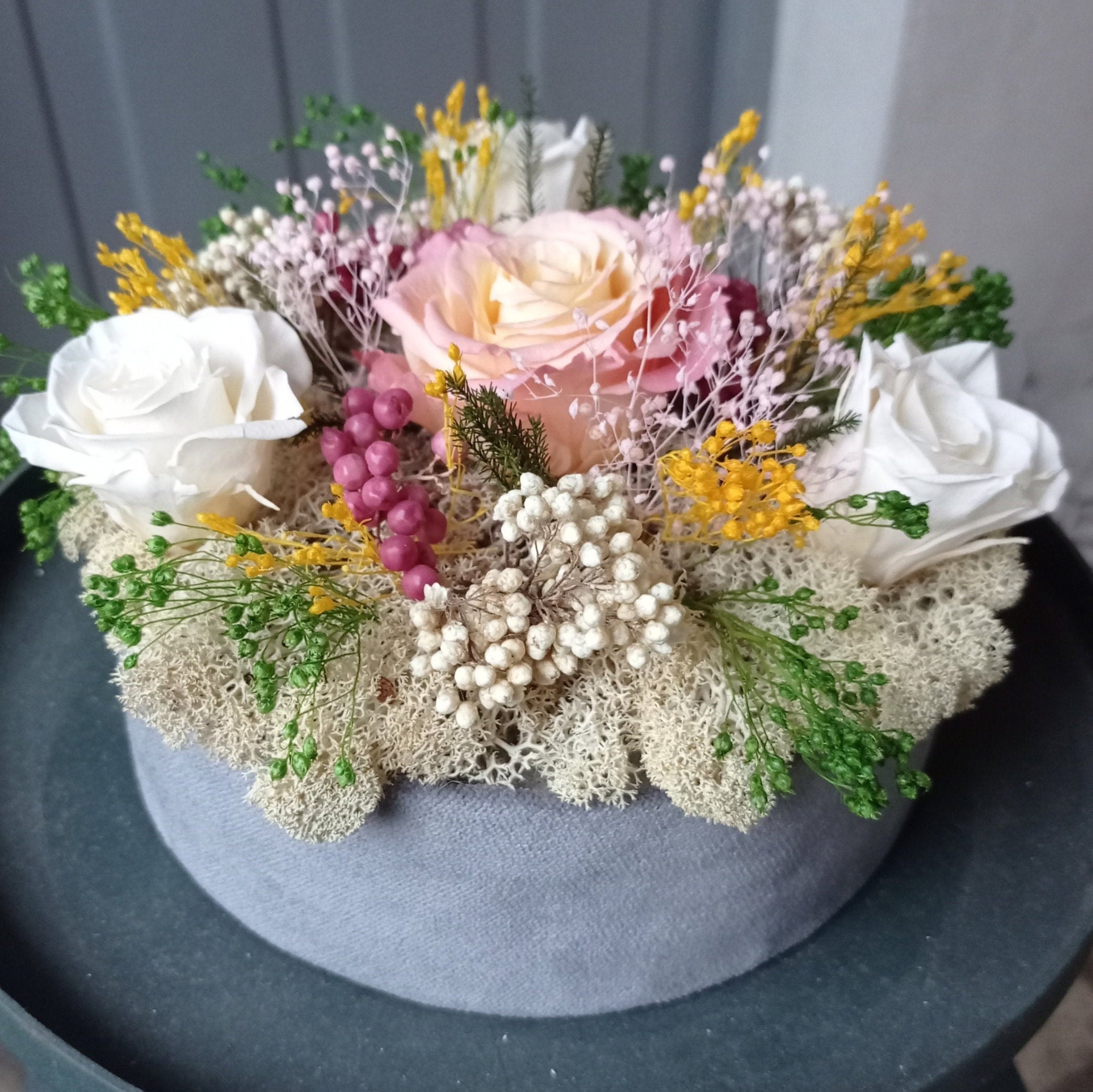 Fleurs Stabilisées Pour Cadeau de Fête Des Mères