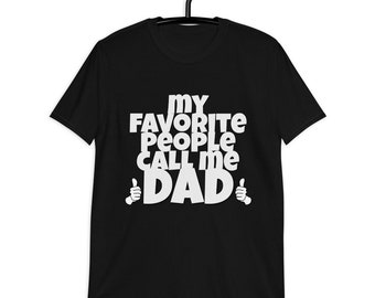 Call Me Dad-T-shirt, vaderdagcadeau, uniseks katoenen T-shirt