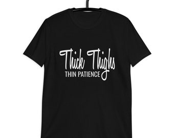 Sassy Workout-T-shirt: dikke dijen, weinig geduld