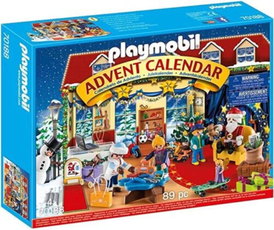 Playmobil Christmas Advent Calendar Toy Store 70188 FREE Etsy