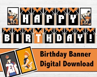 Anime Party Decor Etsy Anime Party Decor Etsy