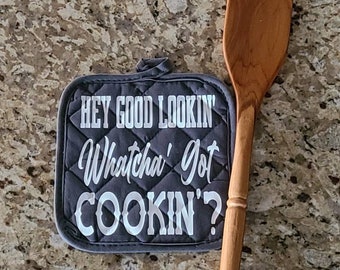 Funny Pot Holder| Kitchen Decor|Housewarming Gift