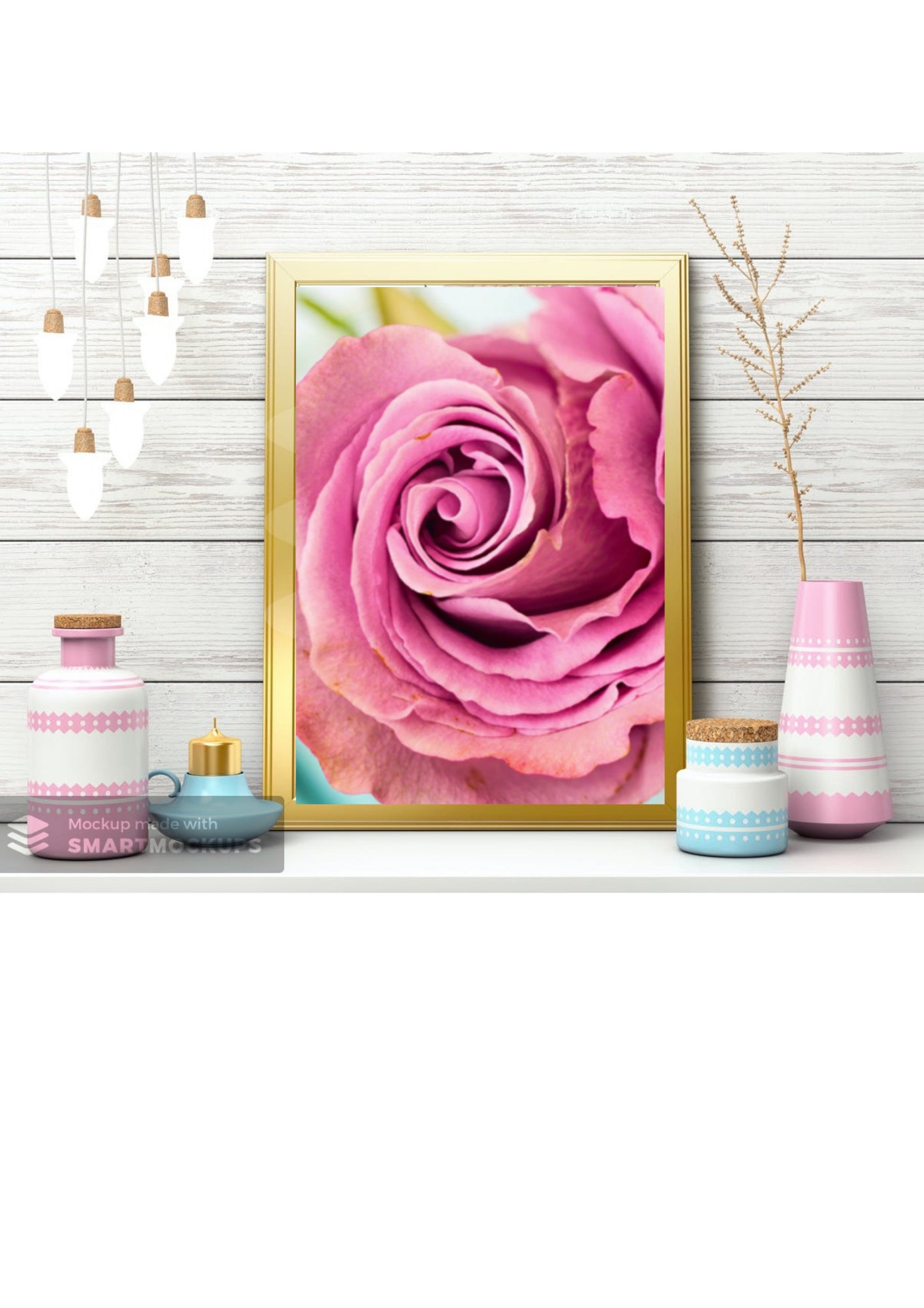 Rose Wall Art Pink Roses Picture for DIY Instant Digital Etsy