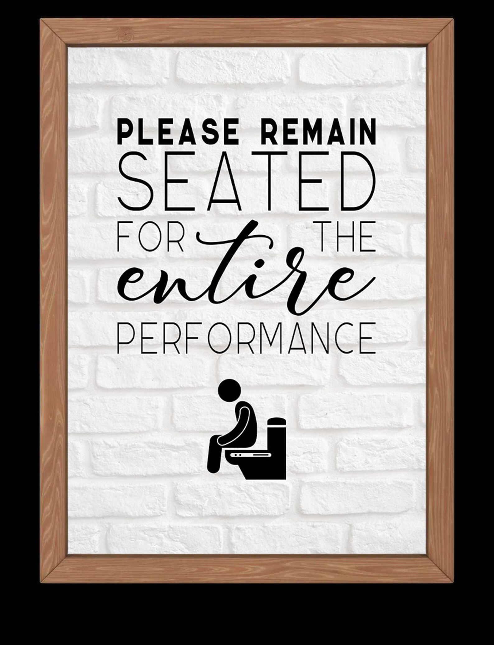 Bathroom Wall Art Bathroom Humour Funny Prints for Home | Etsy