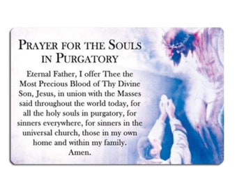 Prayer for the Souls in Purgatory (St. Gertrude Prayers)