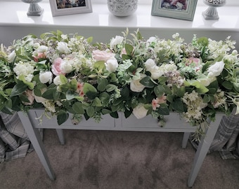 Floral table arrangement, ceremony flowers, reception flowers, floral tribute, wedding flowers, funeral flowers, event flowers