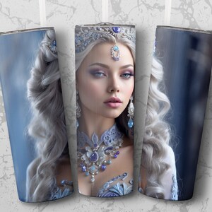 20oz Beauty Skinny Tumbler Sublimation Design, Straight & Tapered Wrap, Tumbler Wrap, Tumbler PNG, Instant Download