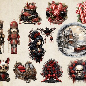 Goth Craft Magic Gothic Christmas Clipart 2, Gothic, Magic, Witchcraft, Mystical ...