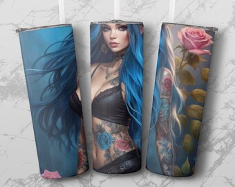 20oz Golddess 01 Skinny Tumbler Sublimation Design, Straight & Tapered Wrap, Tumbler Wrap, PNG, Instant Download