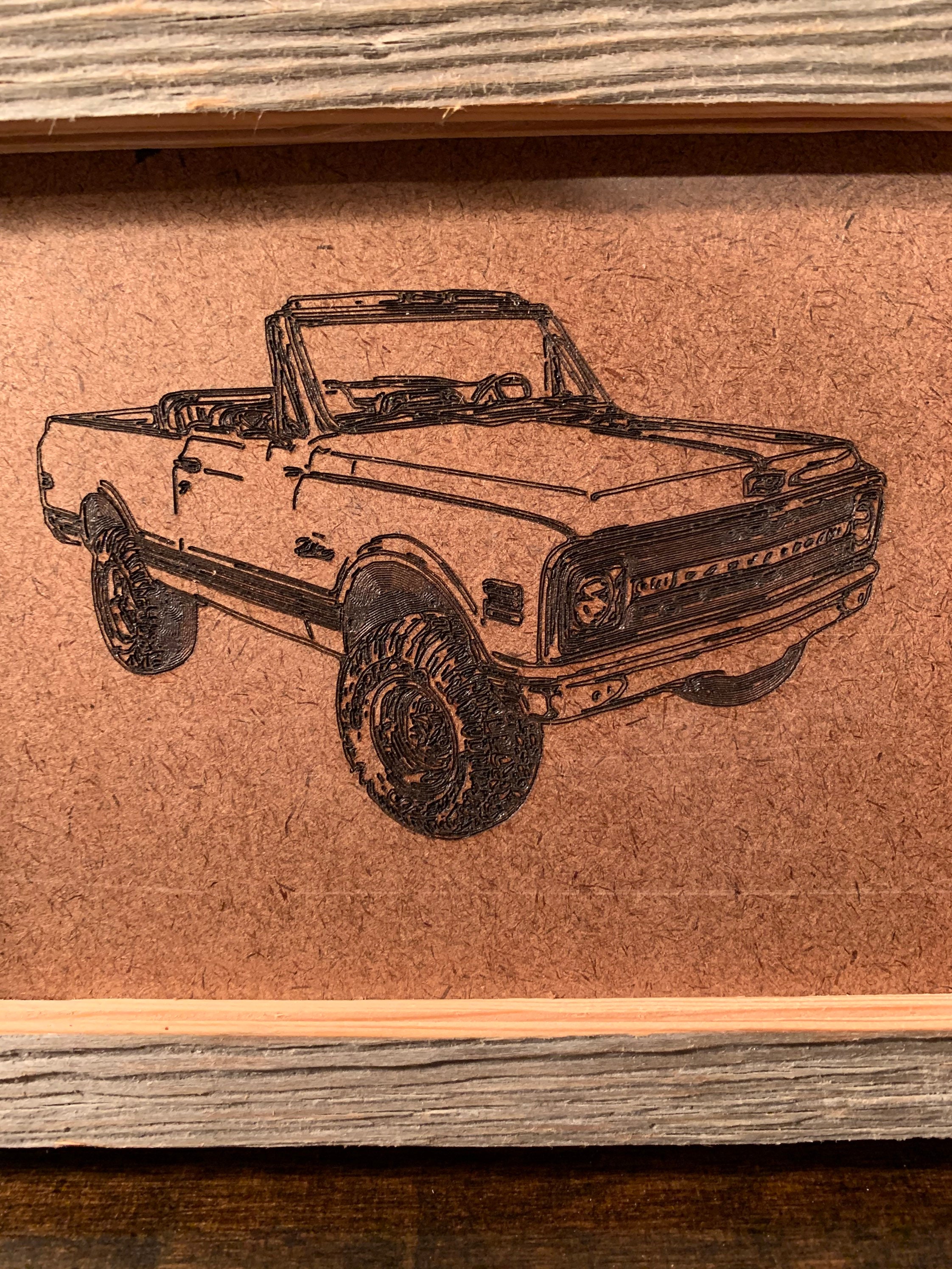 1970 Chevy Blazer Laser Engraved Sign, Chevy Blazer, C-10, C-10 Blazer ...