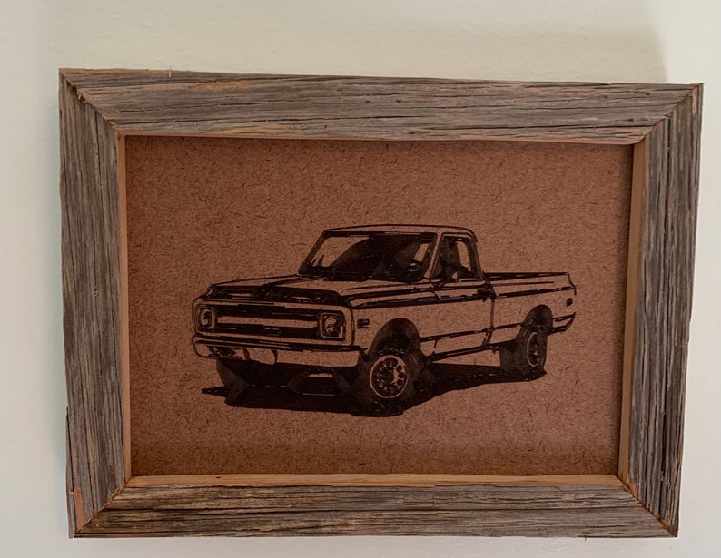 1970 Chevy C-10 Laser Engraved Sign, Chevy, C-10, Chevy C-10, Chevy ...