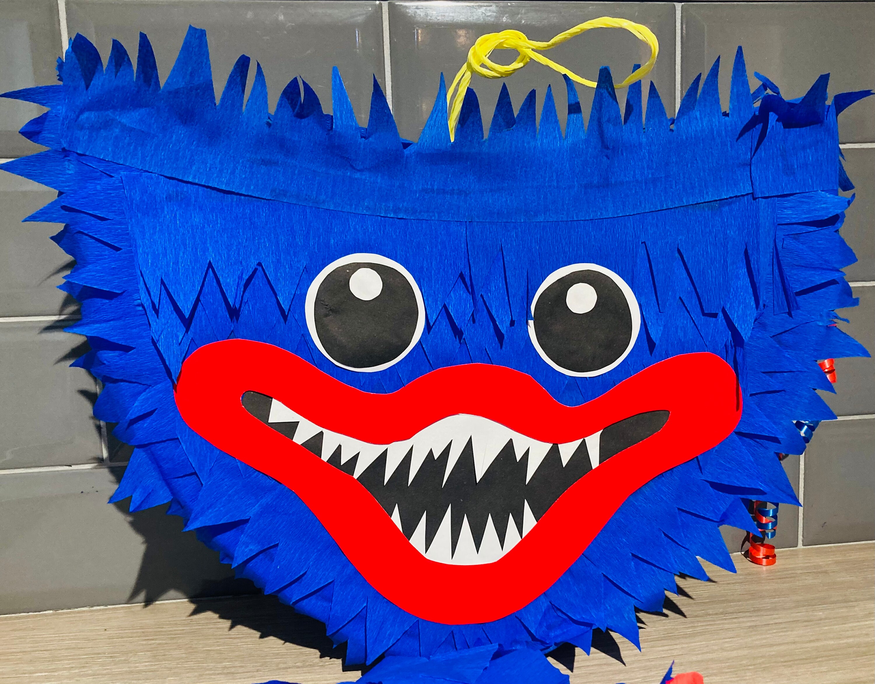 Huggy Wuggy Piñata & Wooden Piñata Stick Etsy UK