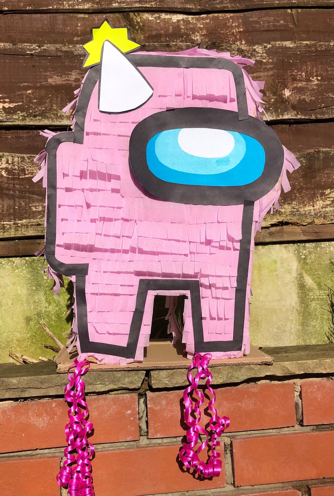 Among Us Pink Piñata 40cm Height Party Supplies - Etsy