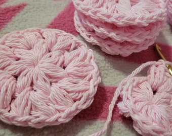 Crochet Pattern Reusable Face Scrubbie
