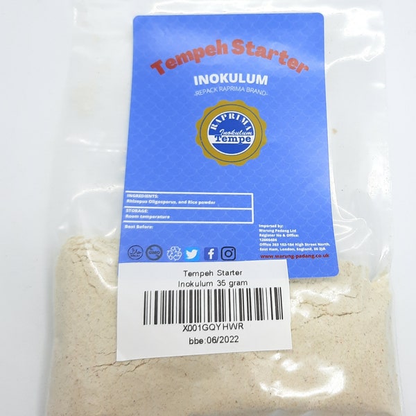 Ragi Tempeh 35 gram/Live Culture/ Tempe Starter