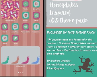 Wizard Sweet Shop Inspired iOS icons, widgets & wallpapers theme pack | Potter inspired