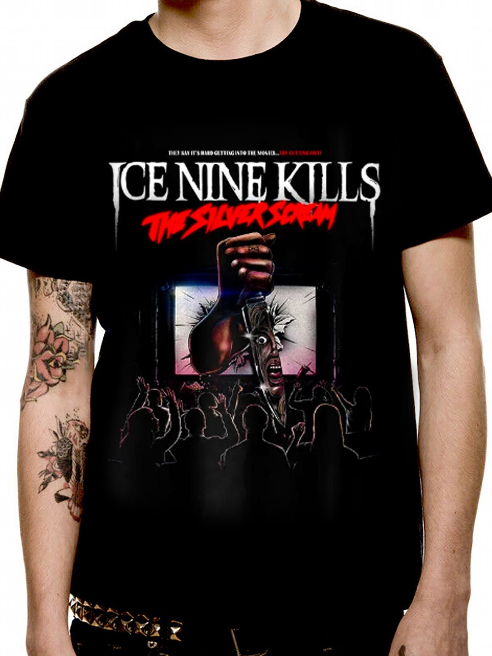 Discover Ice Nine Kills The Silver Scream Rock Band T-Shirt