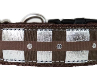 Wookie Bandolier Ribbon Dog Collar