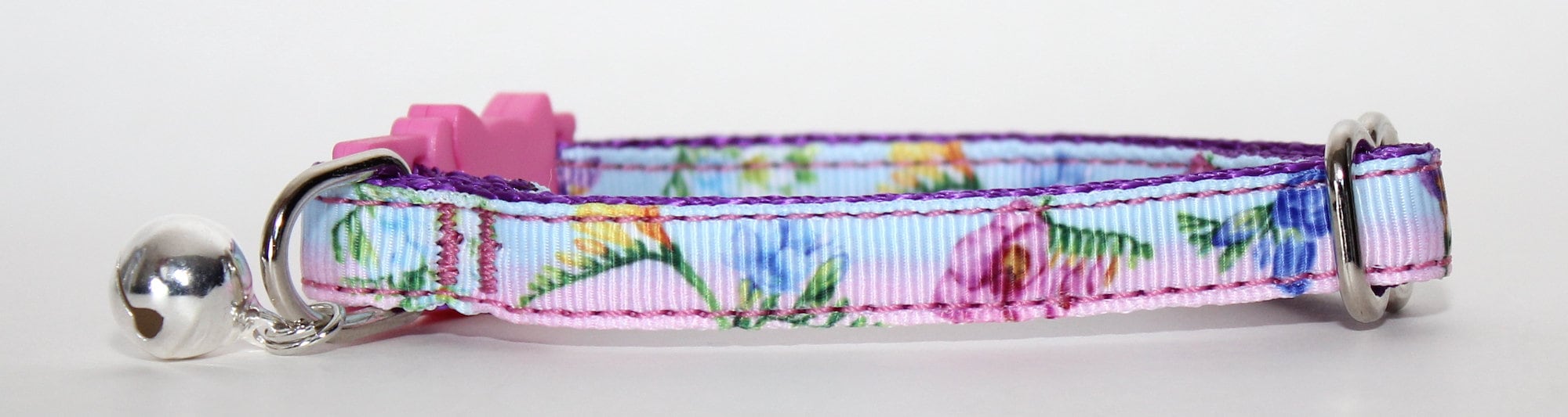 Floral Pattern Cat / Xsmall Dog Collar Etsy UK