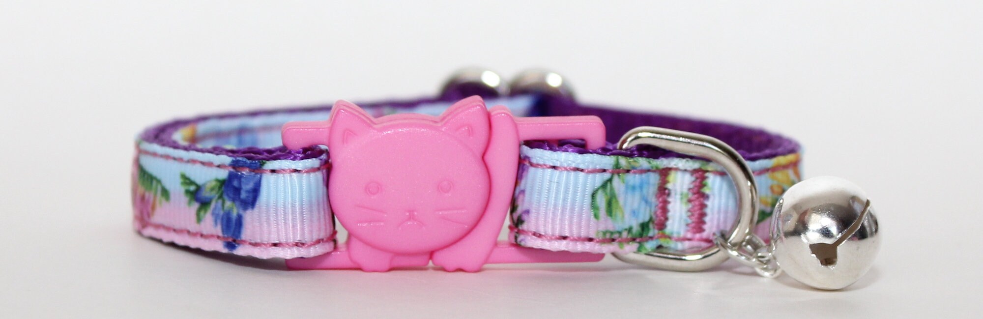 Floral Pattern Cat / Xsmall Dog Collar Etsy UK