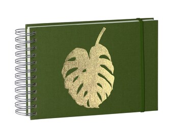 Mini Mucho Album with spiral binding, Monstera - Semikolon