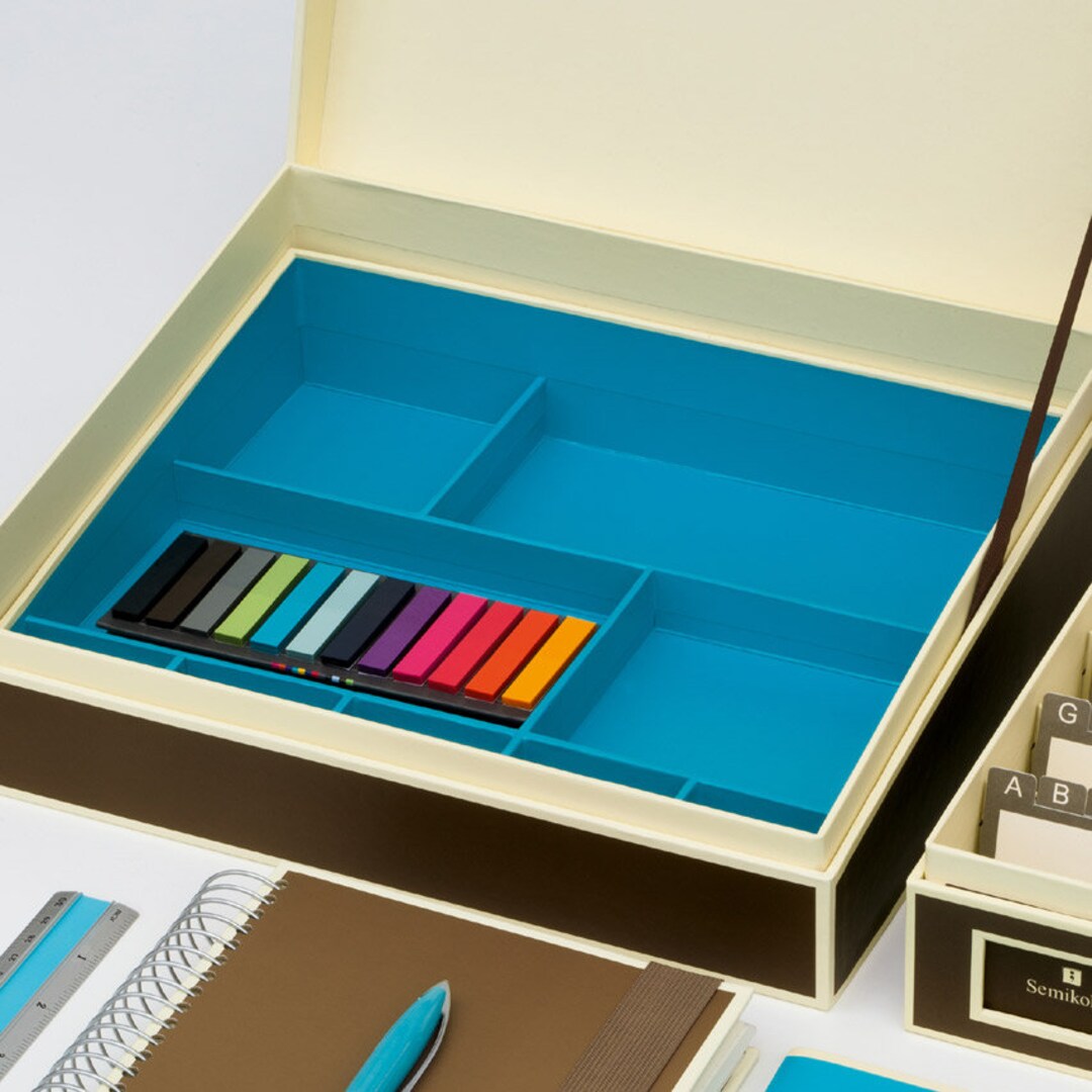 Desktop Organizer, 9 Compartments Semikolon Etsy Canada