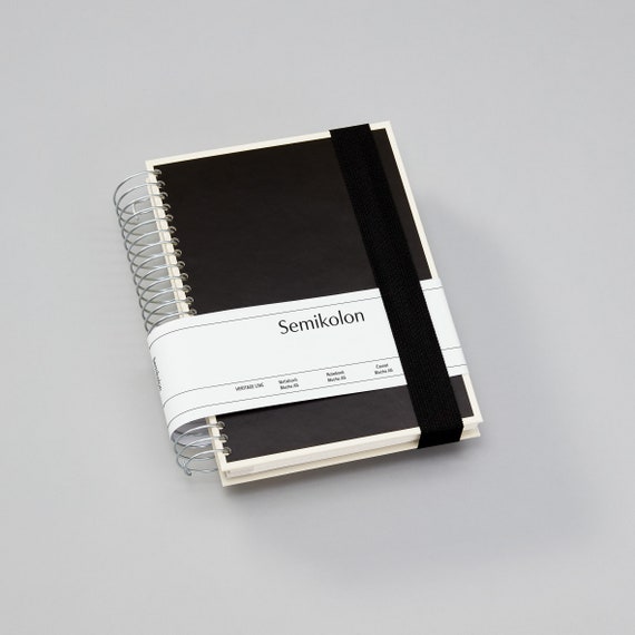 Medium A5 Spiral Notebook Semikolon 