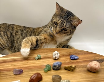 Mystery Crystals, Cat Intuitively Picks Your Crystals, Crystals Picked my Emmeralda, Crystals Chosen by Cat, Crystal Mystery Bag