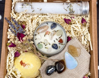 Zwillinge Kristall Geschenkset, Zwillinge Kristallbox, Zwillinge Geschenk, Zwillingskerze, Kristallset für Zwillinge, Kristalle für Zwillinge, Steine für Zwillinge