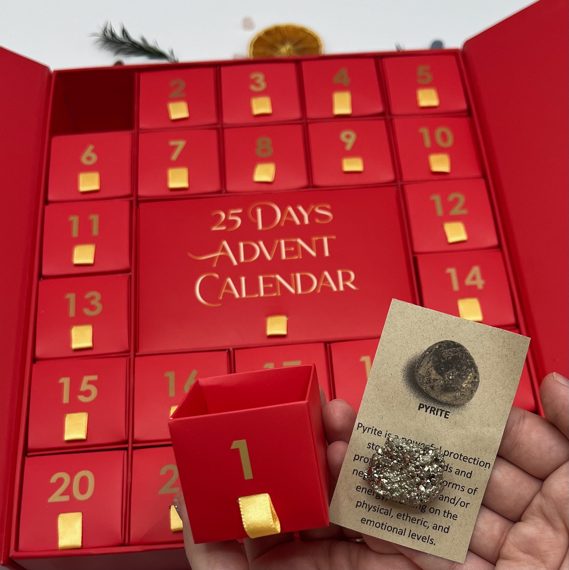2023 Crystal Advent Calendar, Gemstone Advent Calendar, Advent Crystals, 25  Stones Tumbled and Raw, Crystal Countdown, Christmas Crystal Set - Etsy