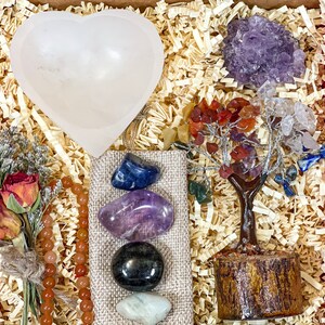 Pisces Crystal Deluxe Set, Pisces Crystals Kit, Crystals for Pisces, Pisces Crystals Box, Pisces Stones, Pisces Birthstones, Pisces Gift Box