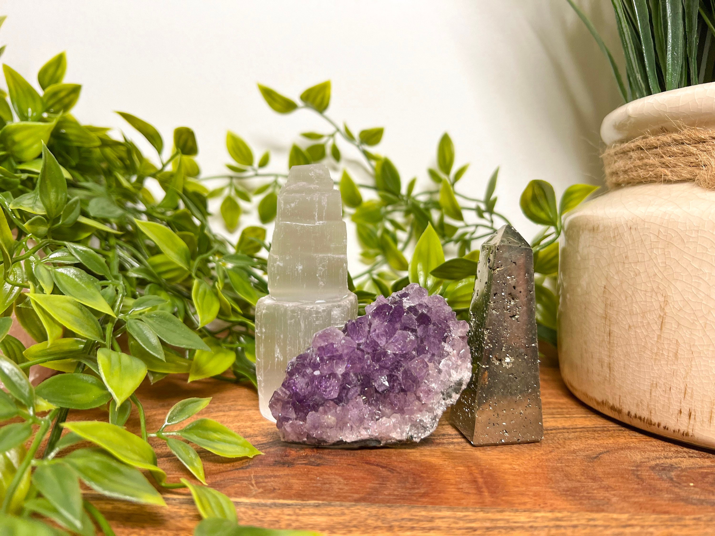 Crystal Home Kit, House Protection Set, Positive Energy Crystal Set ...
