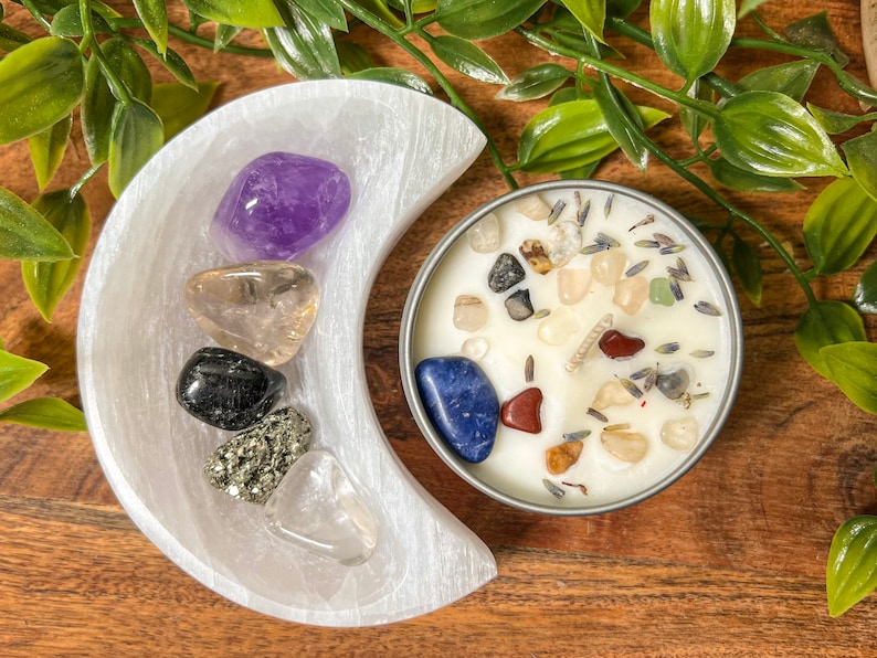 Protection and Strength Crystals Set Crystals for Protection Etsy