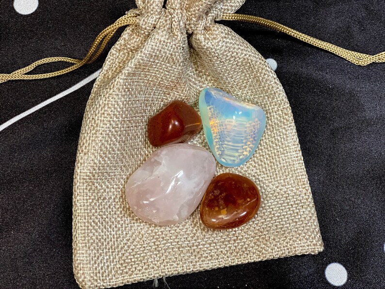 Cancer Crystals Set Cancer Crystal Box Cancer Candle Etsy