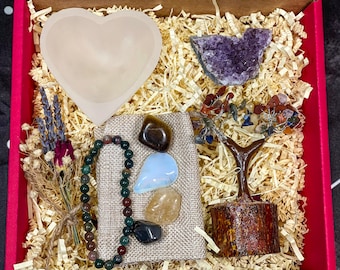 Boîte de cristal Gémeaux, Ensemble de cristaux Gémeaux, Cadeau pour Gémeaux, Cristaux Gémeaux, Boîte Gémeaux avec cristaux, Pierres Gémeaux, Pierres Gémeaux