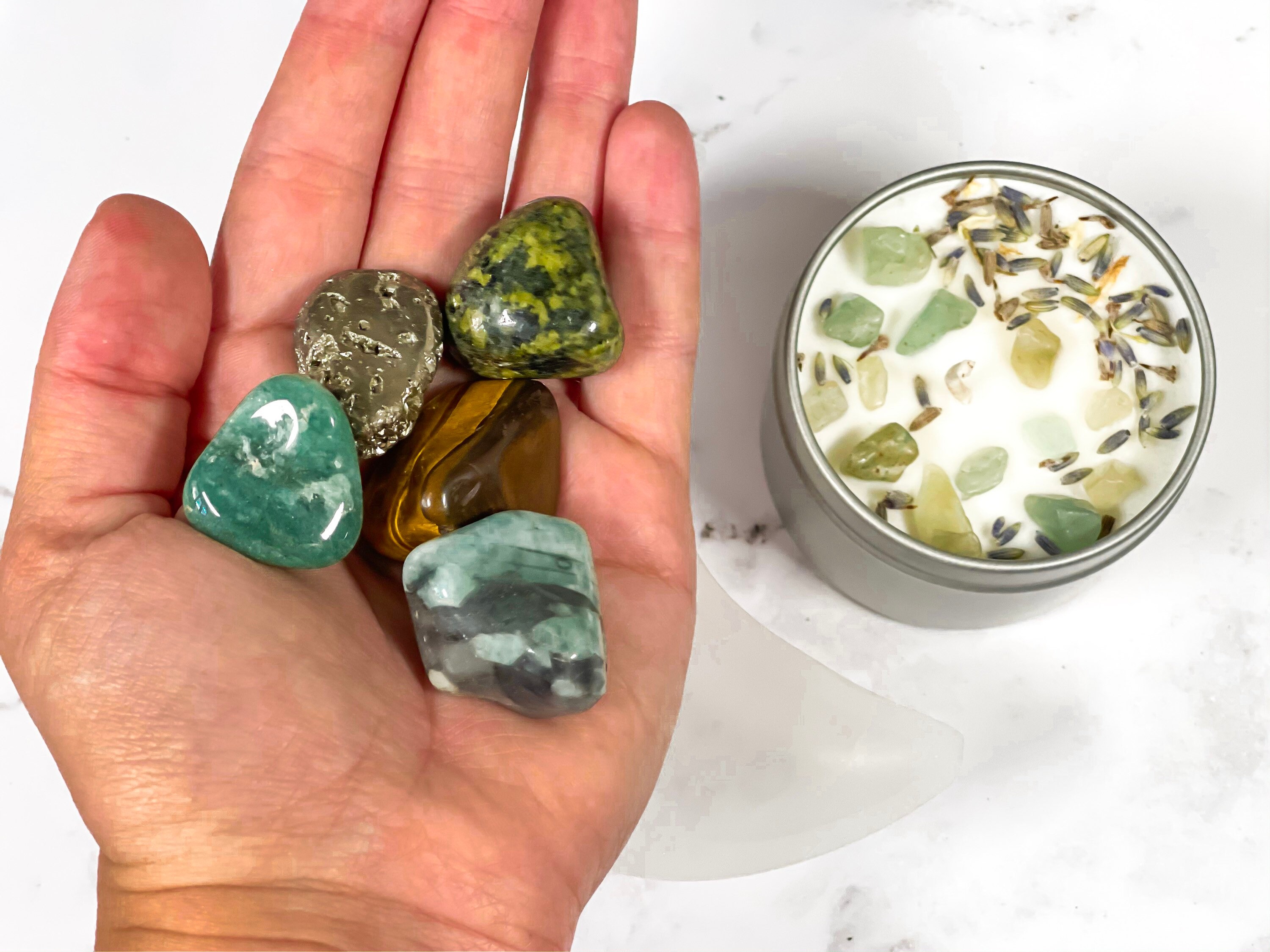 Attract Wealth and Abundance Crystal Kit Money Manifestation - Etsy