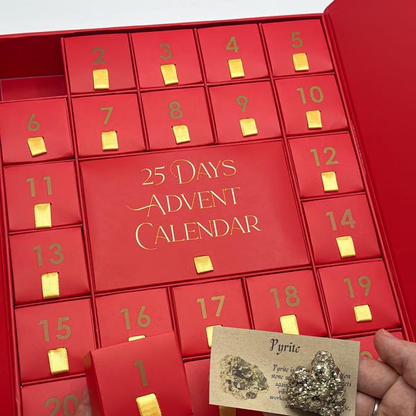 Crystal Advent Calendar Etsy