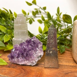 Crystal Home Kit, House Protection Set, Positive Energy Crystal Set ...