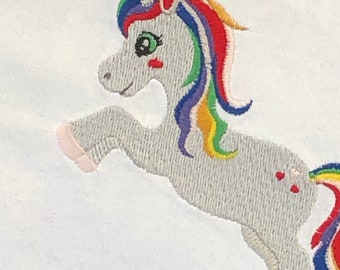 Child's T-Shirt - Embroidered Unicorn