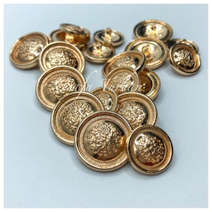 sherwani button Gold Plated Zircon 925 Sterling Silver Buttons