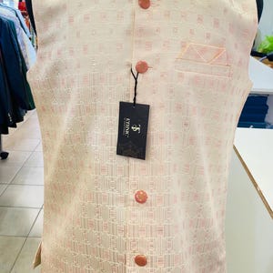 Designer Men&#39;s Vest- Wedding Vest, Kurta Pajama Vest, Prom Party Dress, Casual Wear (Size available 38,40,42,44,46)