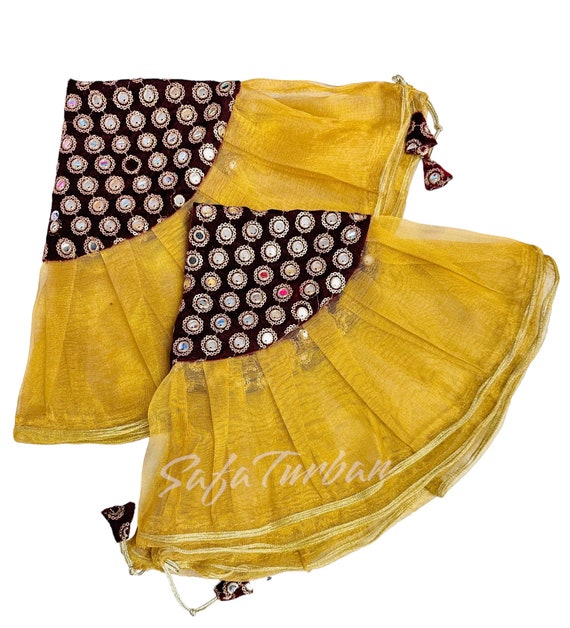 Wedding Accessories- Piece Lap Cover Set/ Bride Groom Shagun