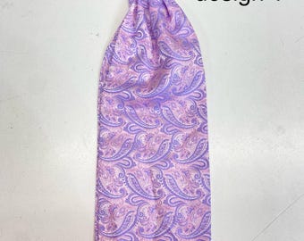 Silk Cravat Woven II Ascot Tie II Pocket Square