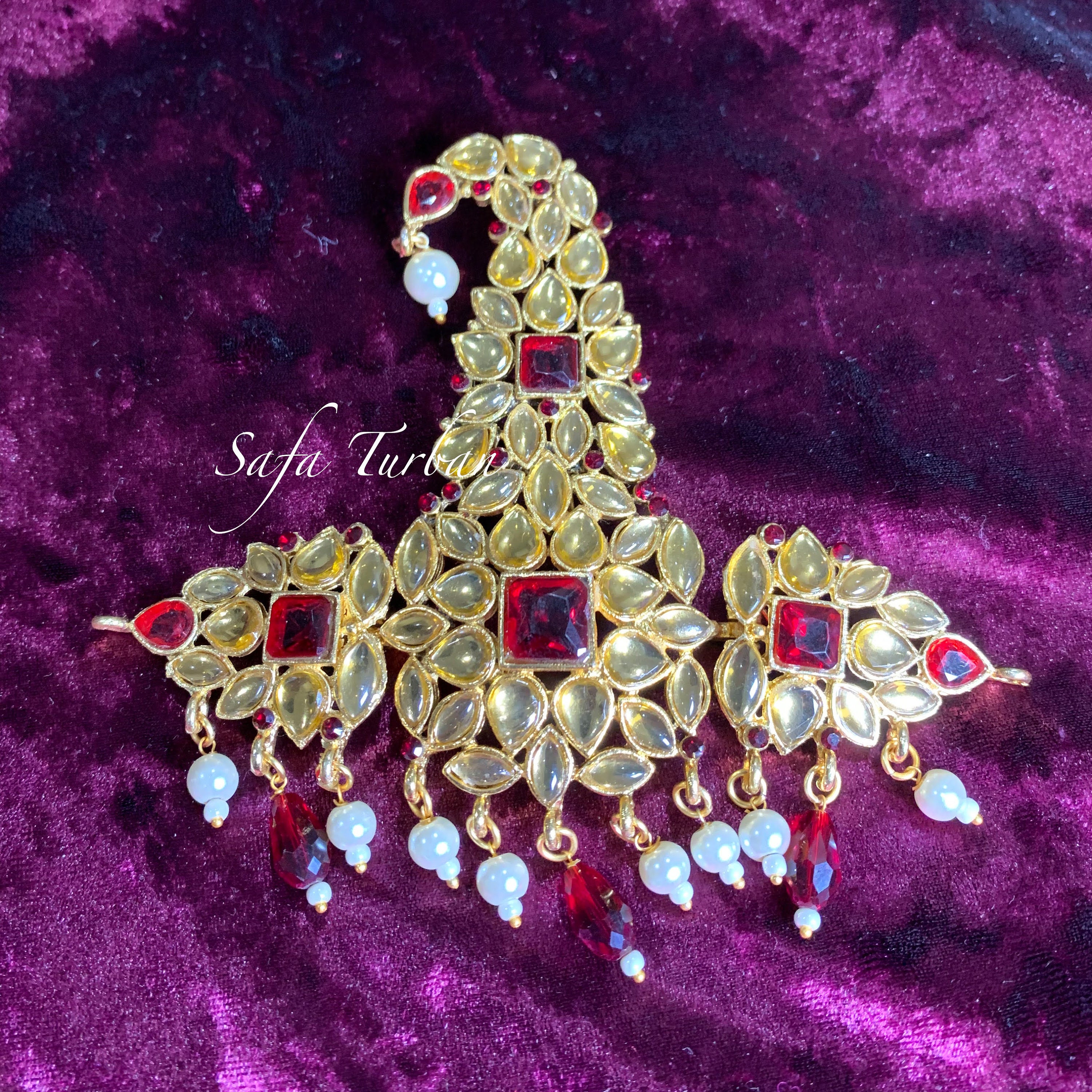 Indian Wedding Accessories Kalangi/Kalgi for Men's Etsy Polska