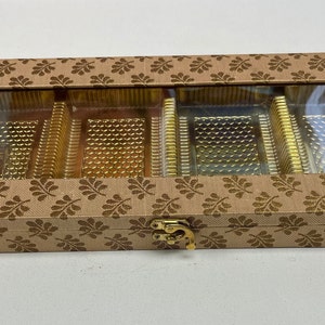 Decoratief, handwerk: lege geschenkdoos droog fruit/geschenkdoos/bruiloftsdoos (alleen lege doos)