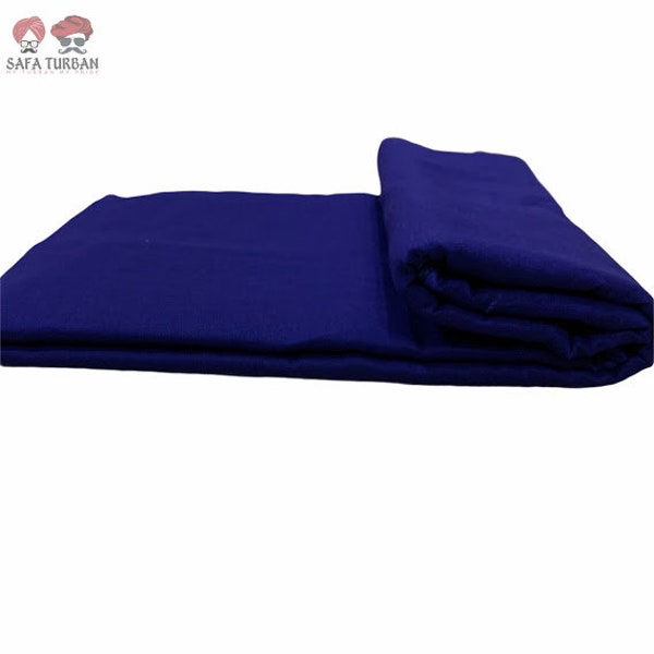 Sikh Turban- Akali Blue (Full Voile and Rubia(Medium)/Half and Half Voile), Sikh Turban, Turban Fabric