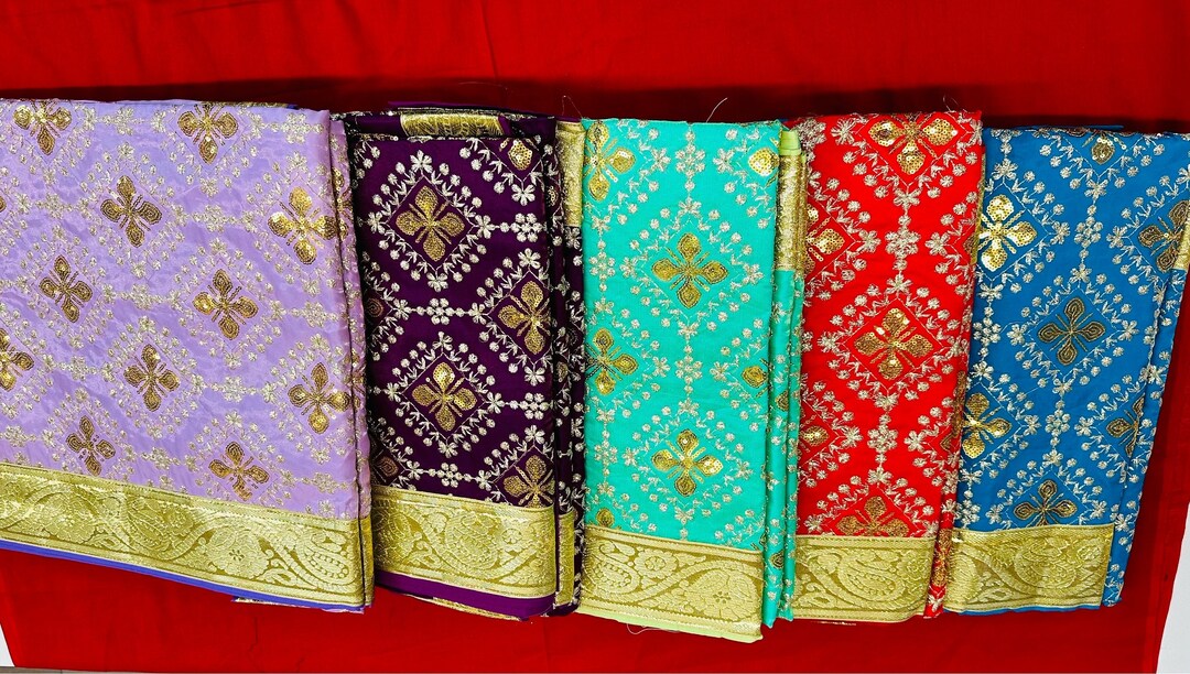 Rumala Sahib Double Set With Cotton Lining Sikh Guru Granth Sahib Ji Rumala| Silk Heavy Fabric