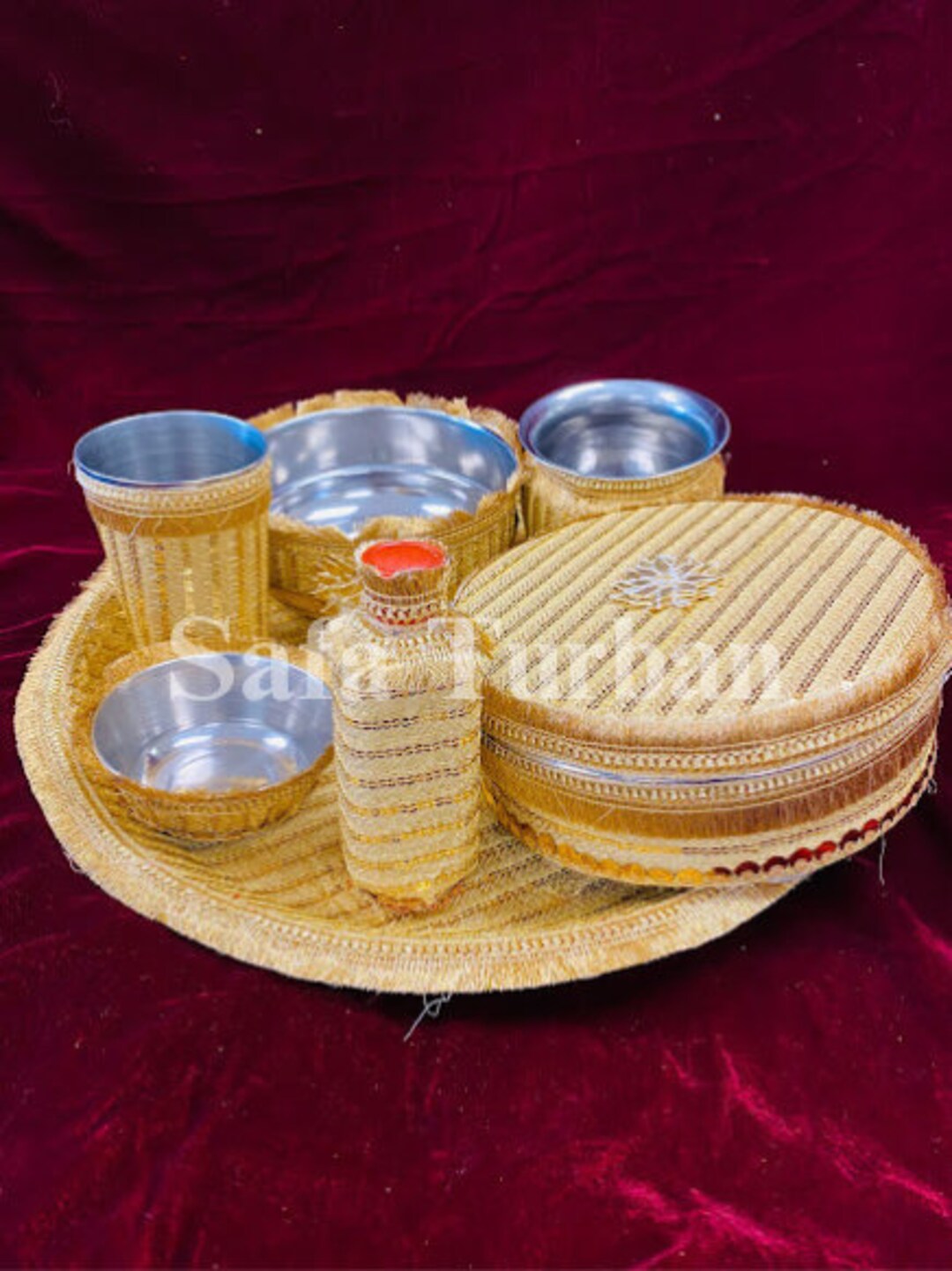 Indian Wedding Accessories Bride/groom Mehndi Mayian/ Haldi/ Maiyan